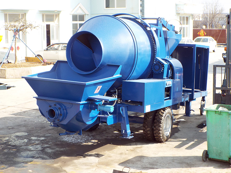 concrete mixer with pumps for sale