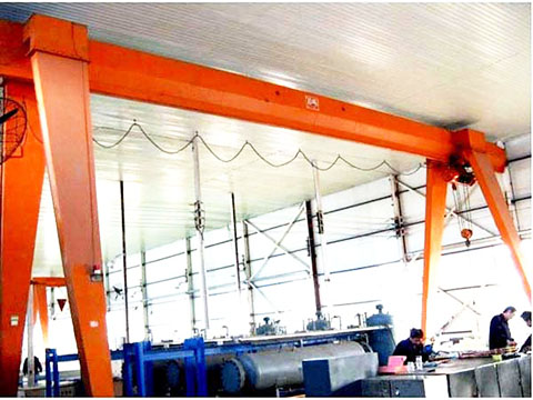 10 ton gantry crane with elegant appearance sales 