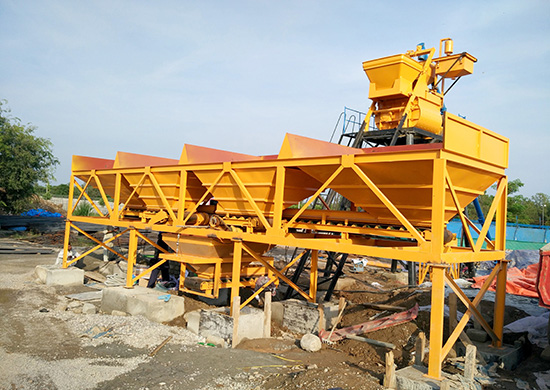 Concrete Batching Plant Mixer