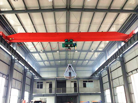 top running overhead crane