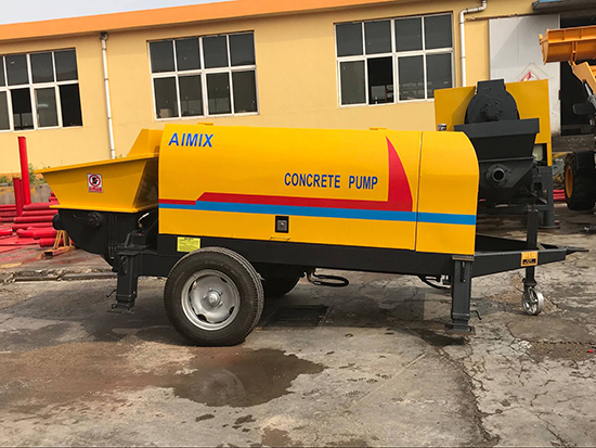 Electric Concrete Trailer Pump for Sale