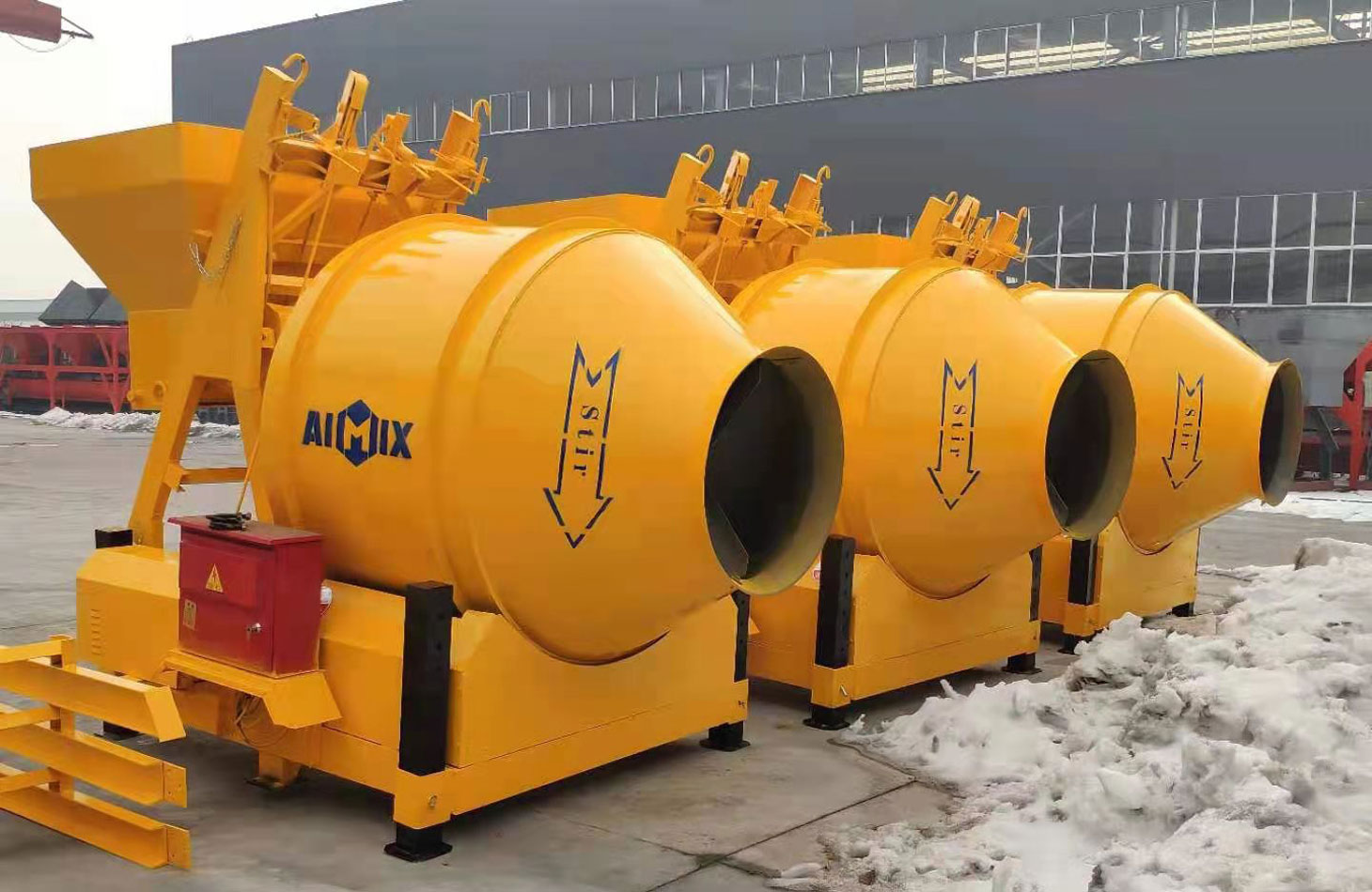 JZM concrete mixers