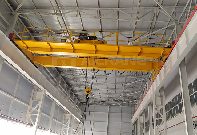 double girder top running crane