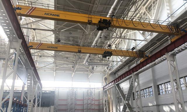 single girder top running crane