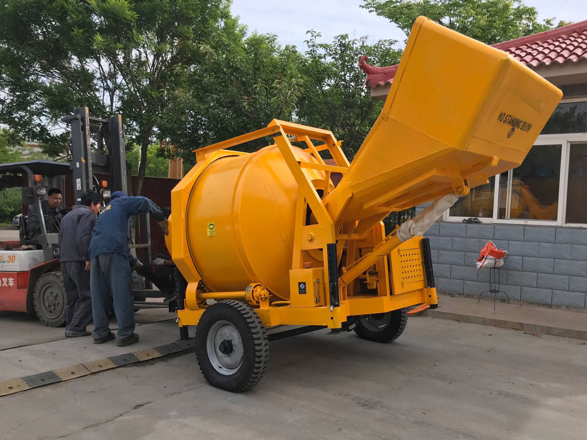 small concrete mixer machine