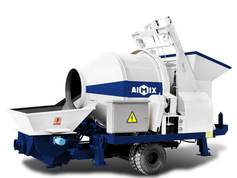 ABJZ40D electric concrete mixer pump