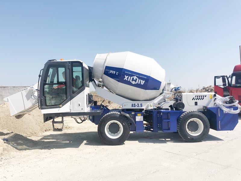 AS3.5-3.5m³-Mixer Beton Self-Loading Dijual-Aimix