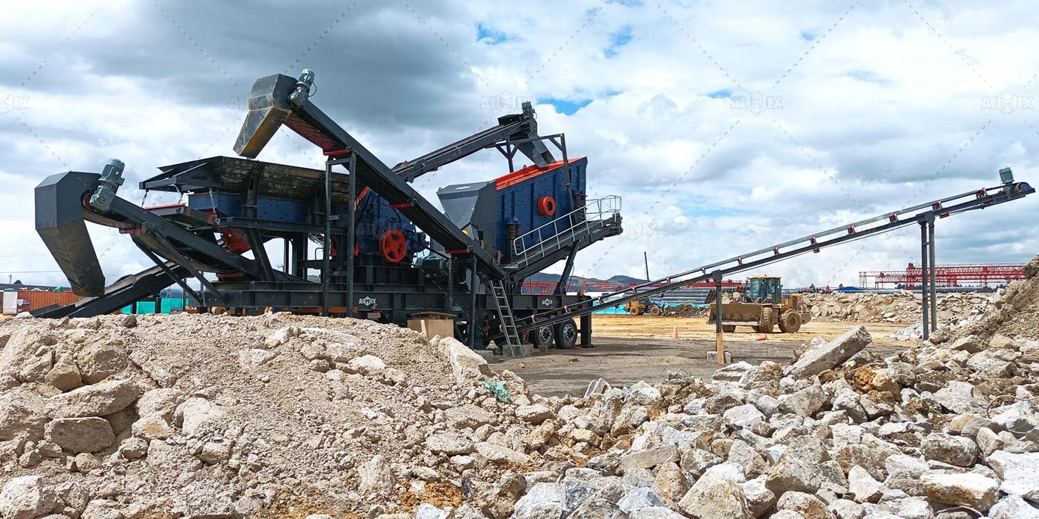 Mobile Impact Crusher Machine