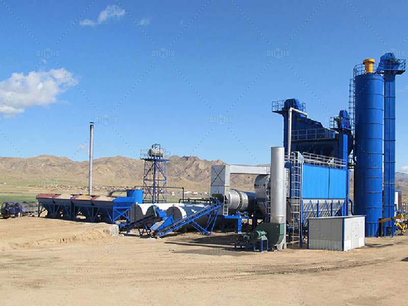 asphalt batch mix plant