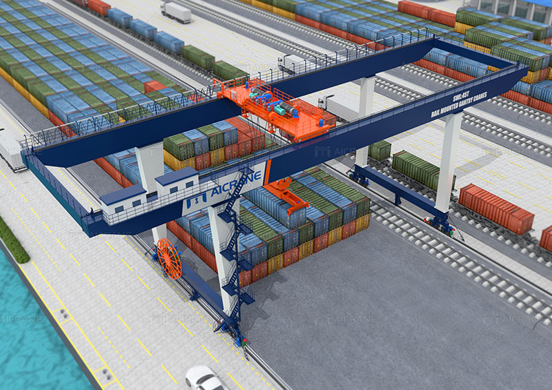 types of container crane