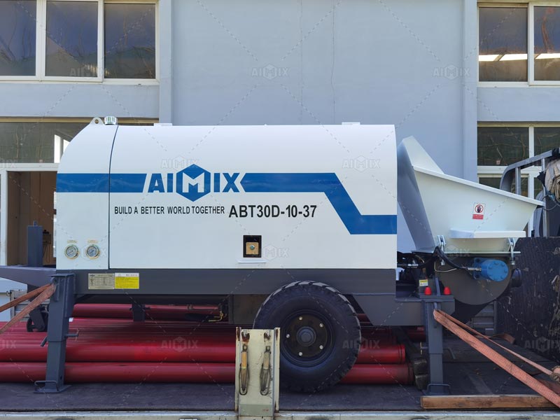 Electric Type Concrete Trailer Pump