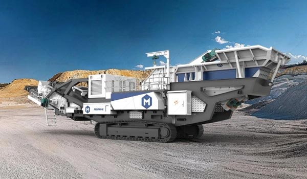 crawler mobile impact crusher